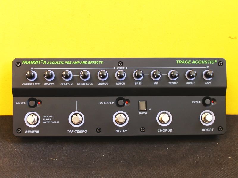 Préampli Acoustique Trace Elliot Transit A - Pour Guitare Acoustique - Effets Intégrés